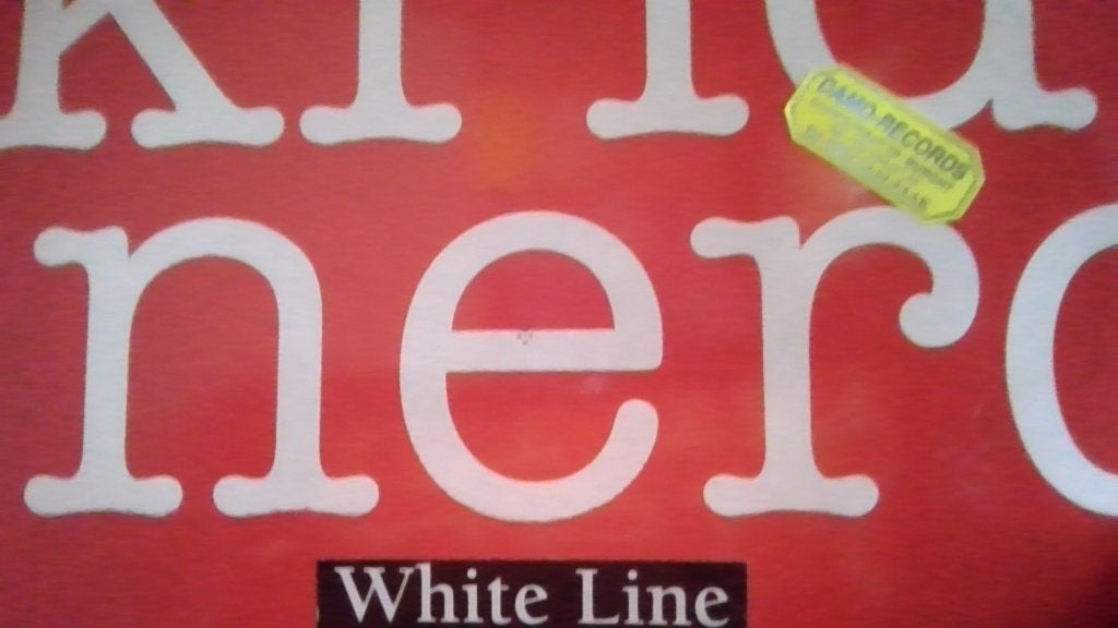 KRID SNERO " WHITE LINE ", Cd's en Dvd's, Trance, Fotohoes, Ophalen of Verzenden, Zo goed als nieuw