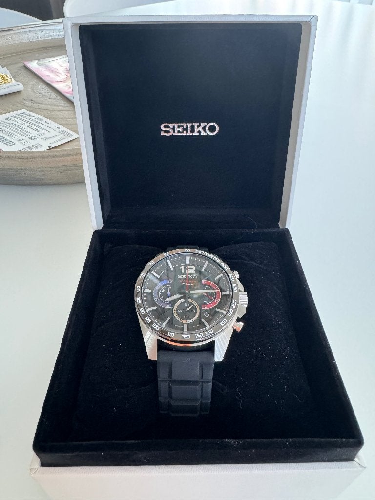 Seiko herenhorloge, Bijoux, Sacs & Beauté, Montres | Hommes, Seiko, Enlèvement ou Envoi, Synthétique, Neuf