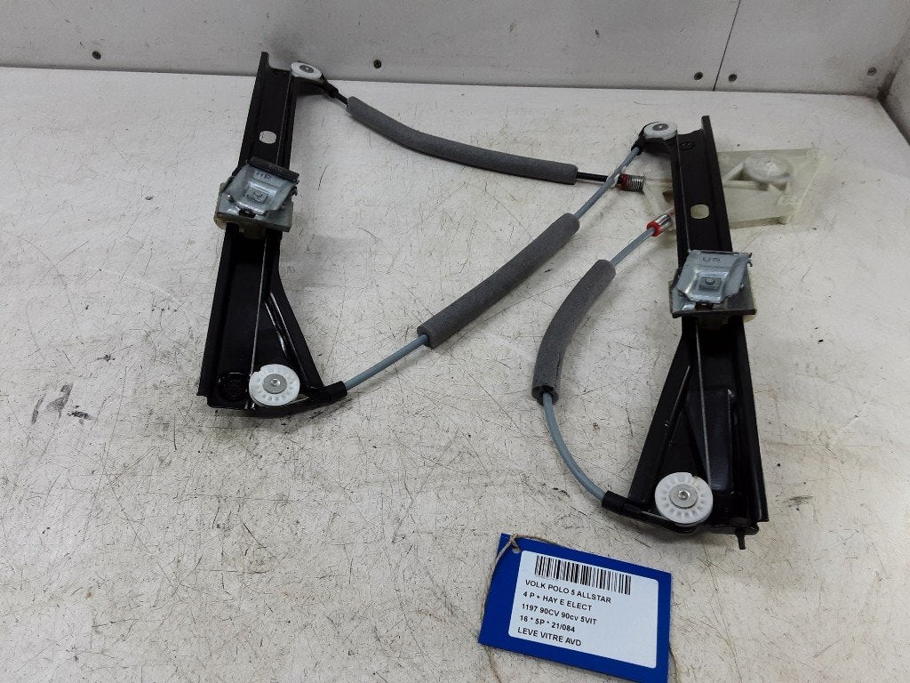 RAAMMECHANIEK RECHTS VOOR Volkswagen Polo V (6R), Gebruikt, Volkswagen