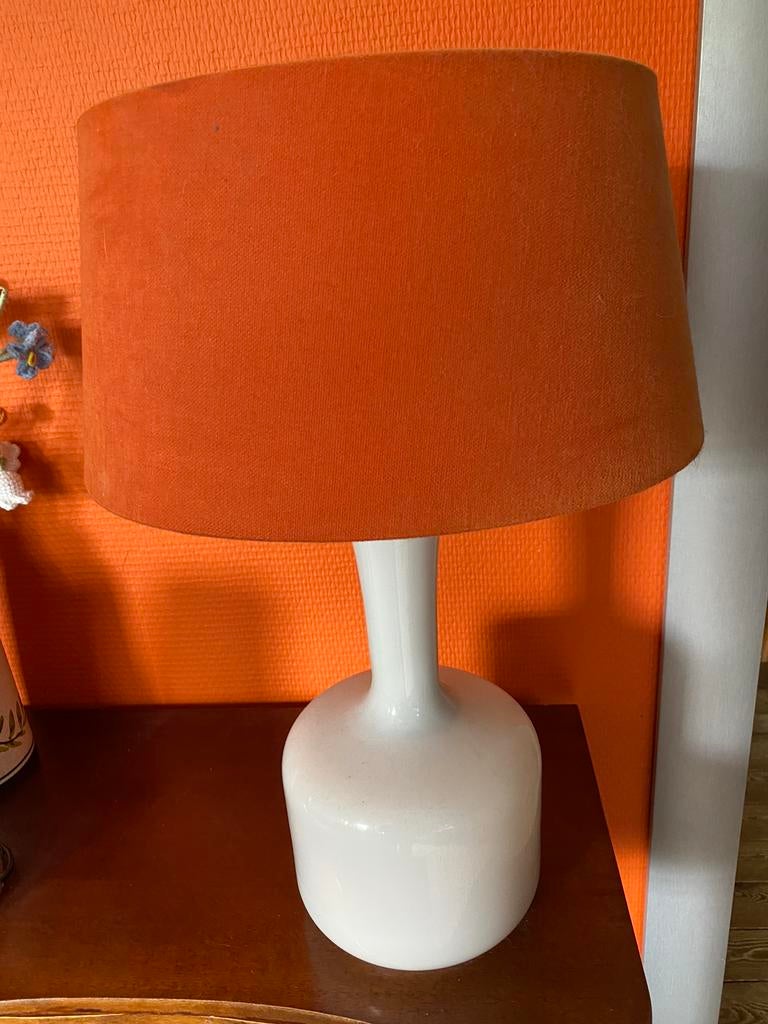 Mooie vintage tafellamp, Ophalen, Gebruikt