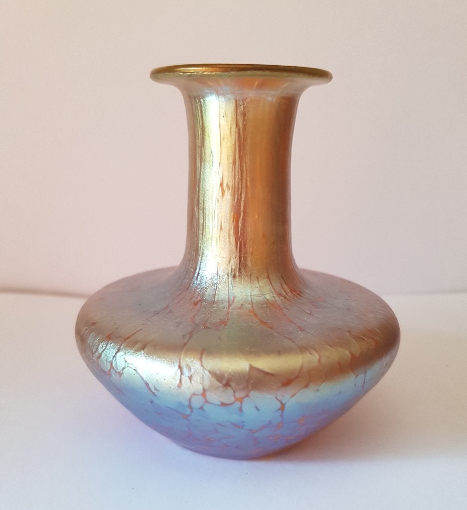 LOETZ - Superbe vase irisé - 1900, Envoi