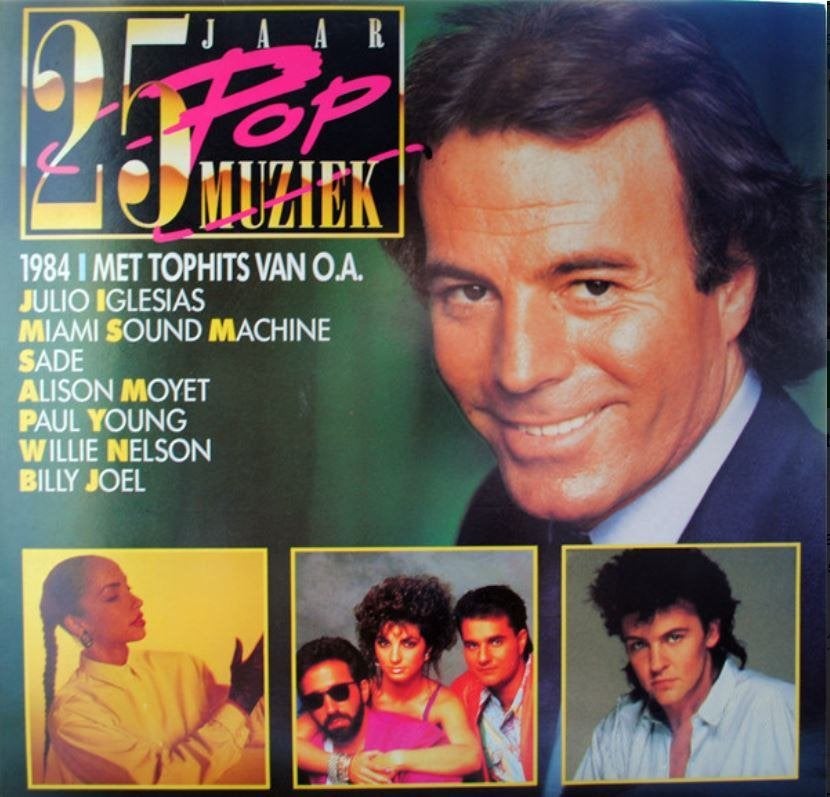 2lp: 25 JAAR POPMUZIEK - 1984 - als nieuw, Enlèvement ou Envoi, Comme neuf, Pop, Pochette gatefold