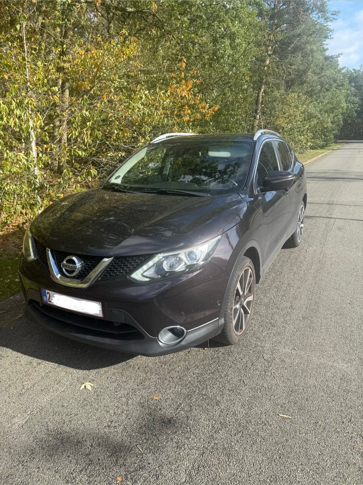 Nissan qashqai, Auto's, Voorwielaandrijving, Zwart, Leder, Handgeschakeld