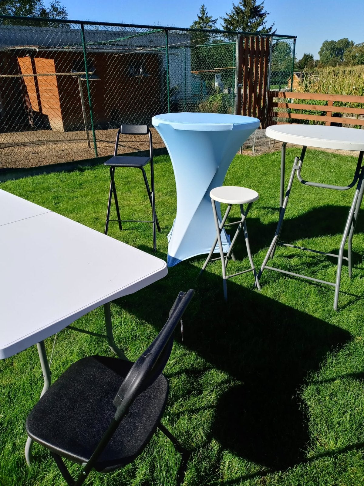 Buffet tafel en staan tafel, Enlèvement, Comme neuf