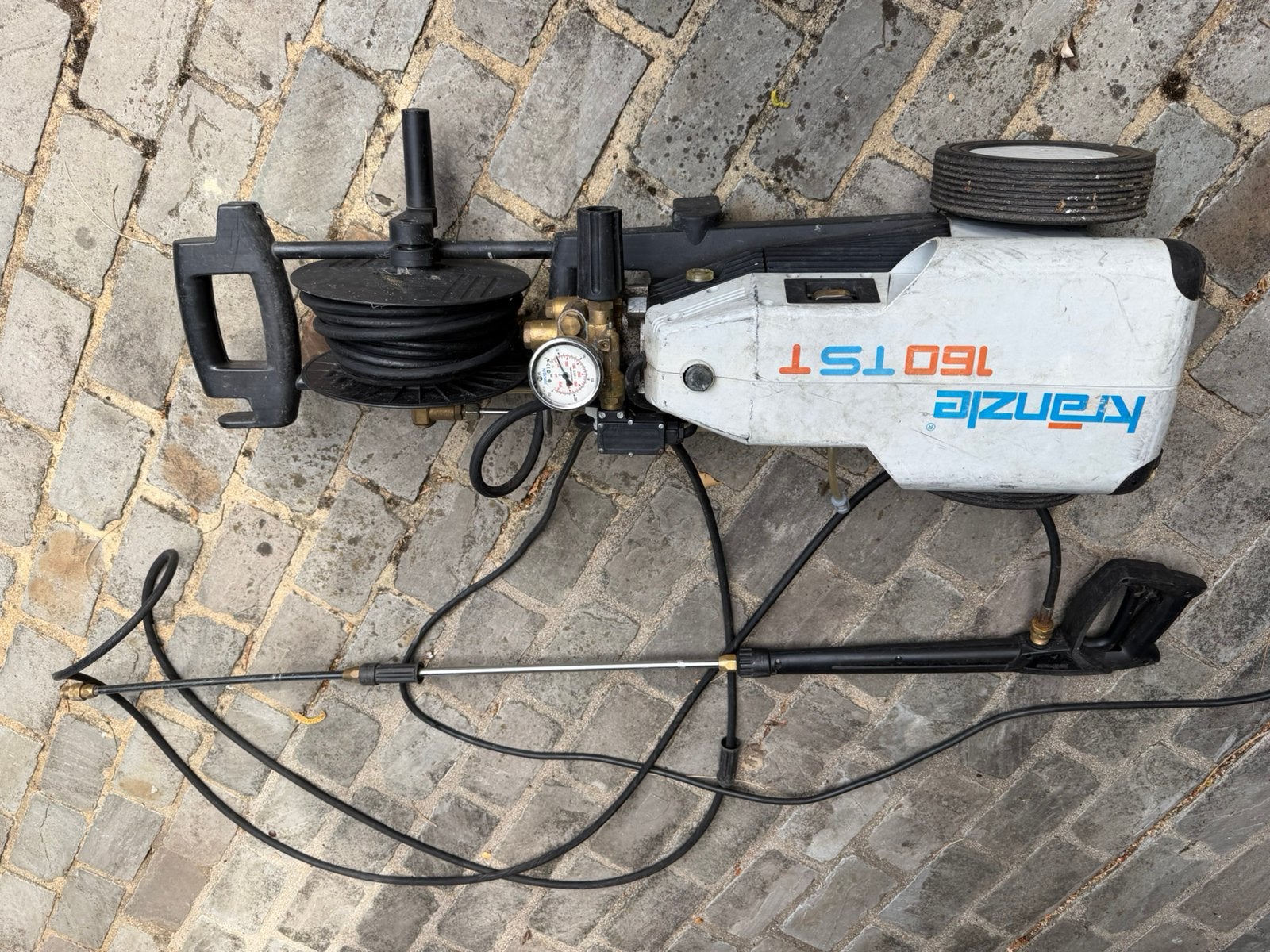 Hoge druk reiniger, Ophalen, Gebruikt