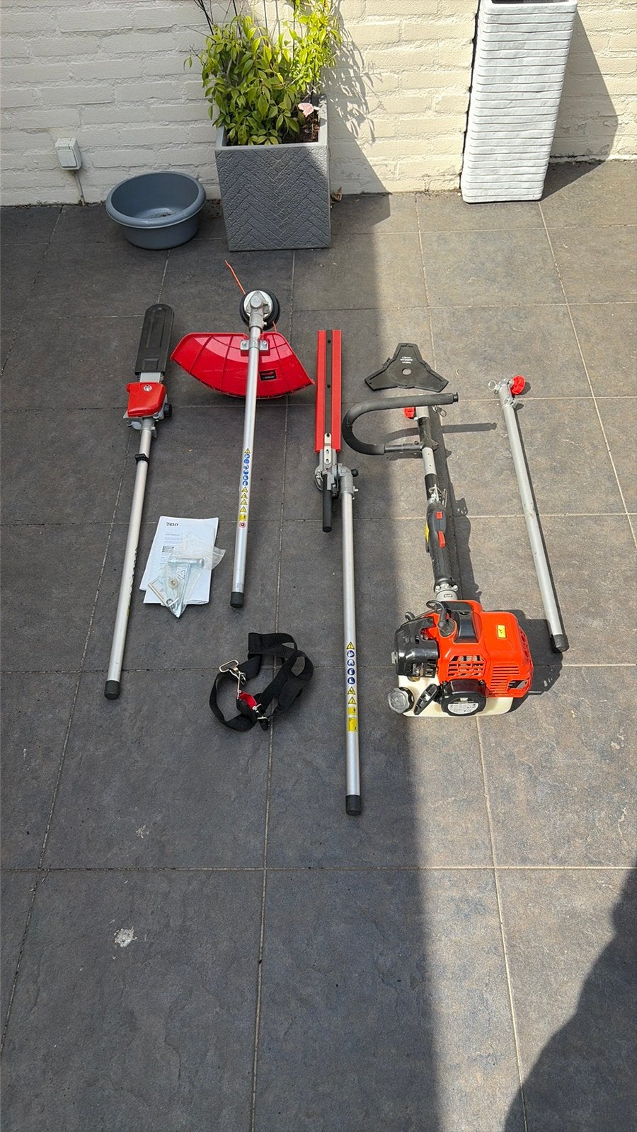 Multitool benzine top garden, Tuin en Terras, Ophalen, Zo goed als nieuw, 30 tot 50 cm, Benzine