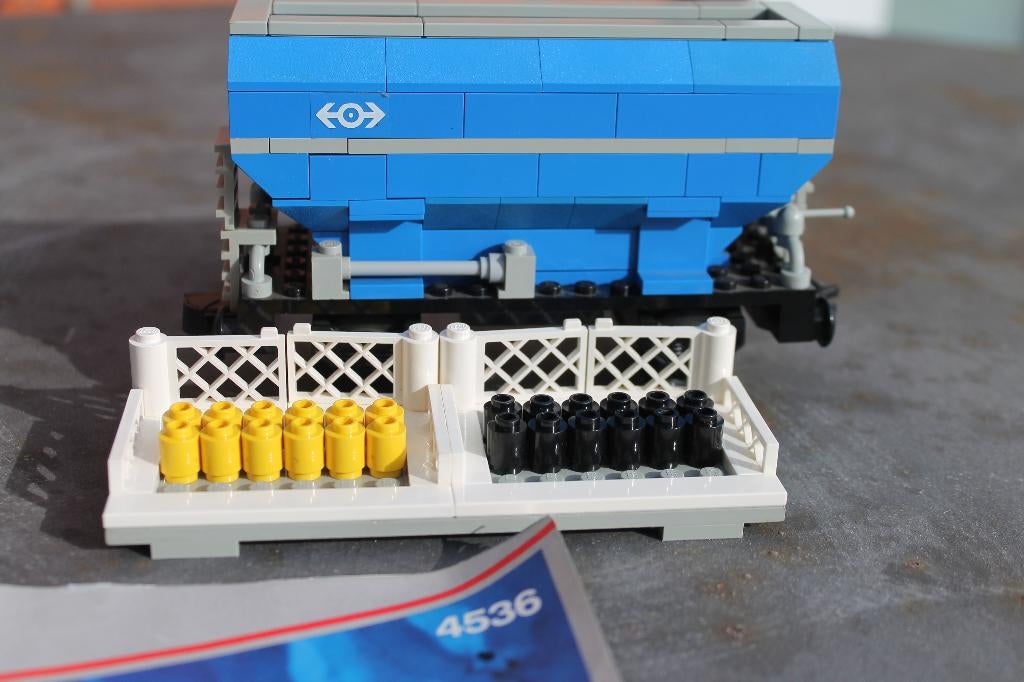 Lego 4536 Blue Hopper Car, Ophalen of Verzenden, Gebruikt, Complete set, Lego