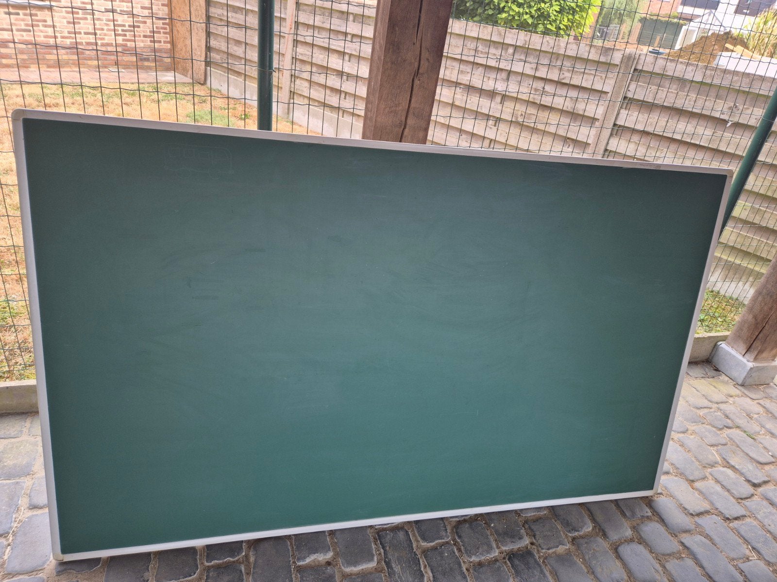 krijtbord 200cm op 120cm  magnetisch, Diversen, Schoolborden, Ophalen, Krijtbord