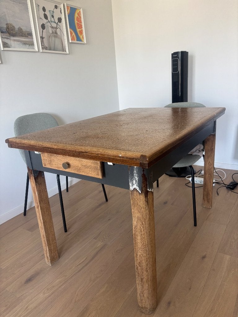 Eettafel, Huis en Inrichting, Ophalen, Gebruikt, 100 tot 150 cm, 50 tot 100 cm