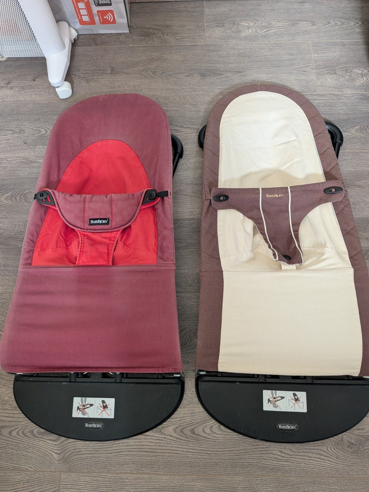 baby bjorn wippers, Kinderen en Baby's, Wipstoel, Met gordel(s) of riempje(s), Zo goed als nieuw, Ophalen