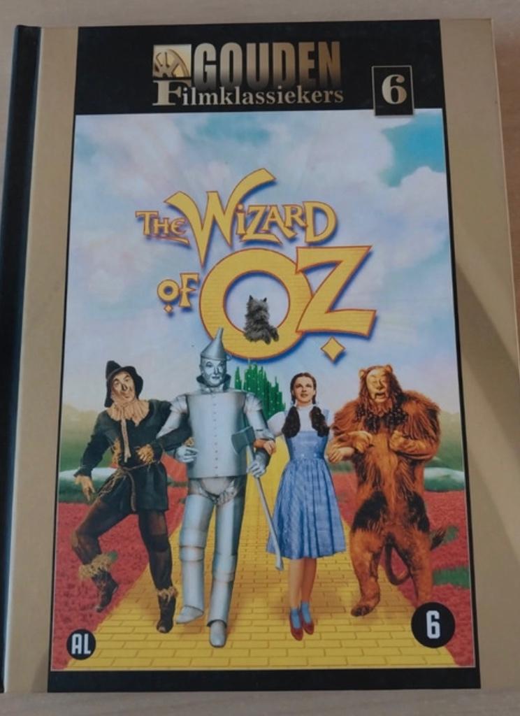 dvd met boek The Wizard of Oz, Ophalen of Verzenden
