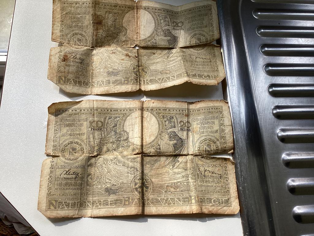 2 bankbiljetten 1938, Postzegels en Munten, Bankbiljetten | België, Ophalen of Verzenden
