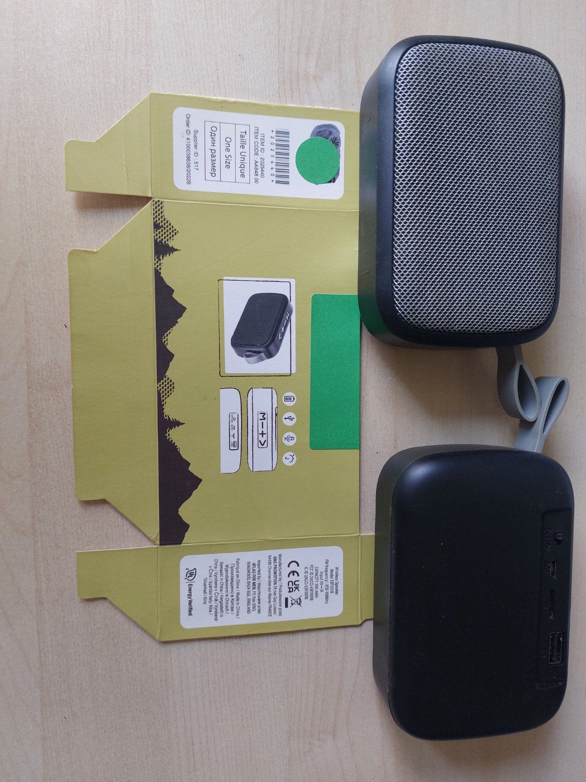 Wireless Speaker, Ophalen