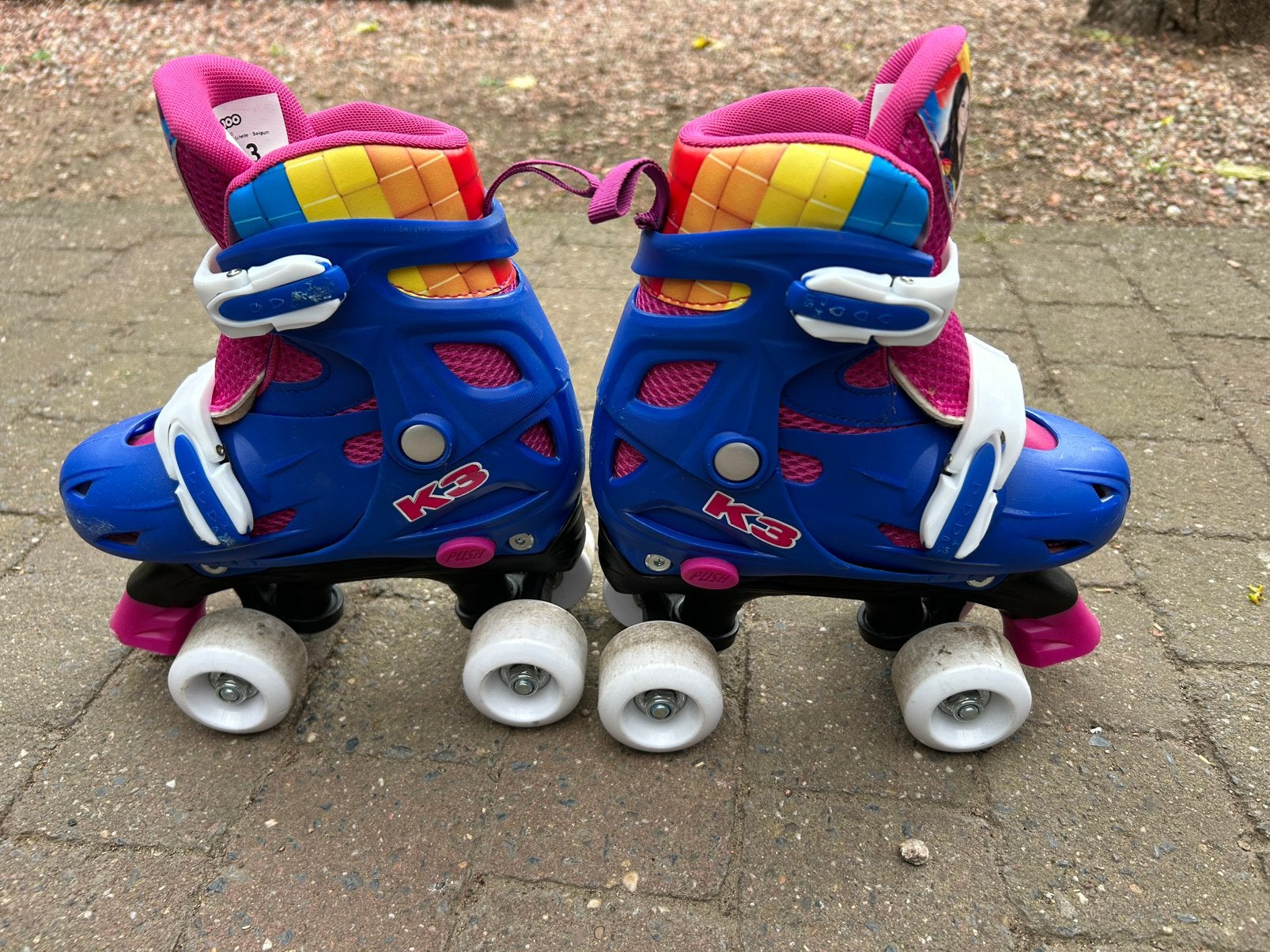 Rolschaatsen K3 - maat 30/33, Ophalen, Zo goed als nieuw