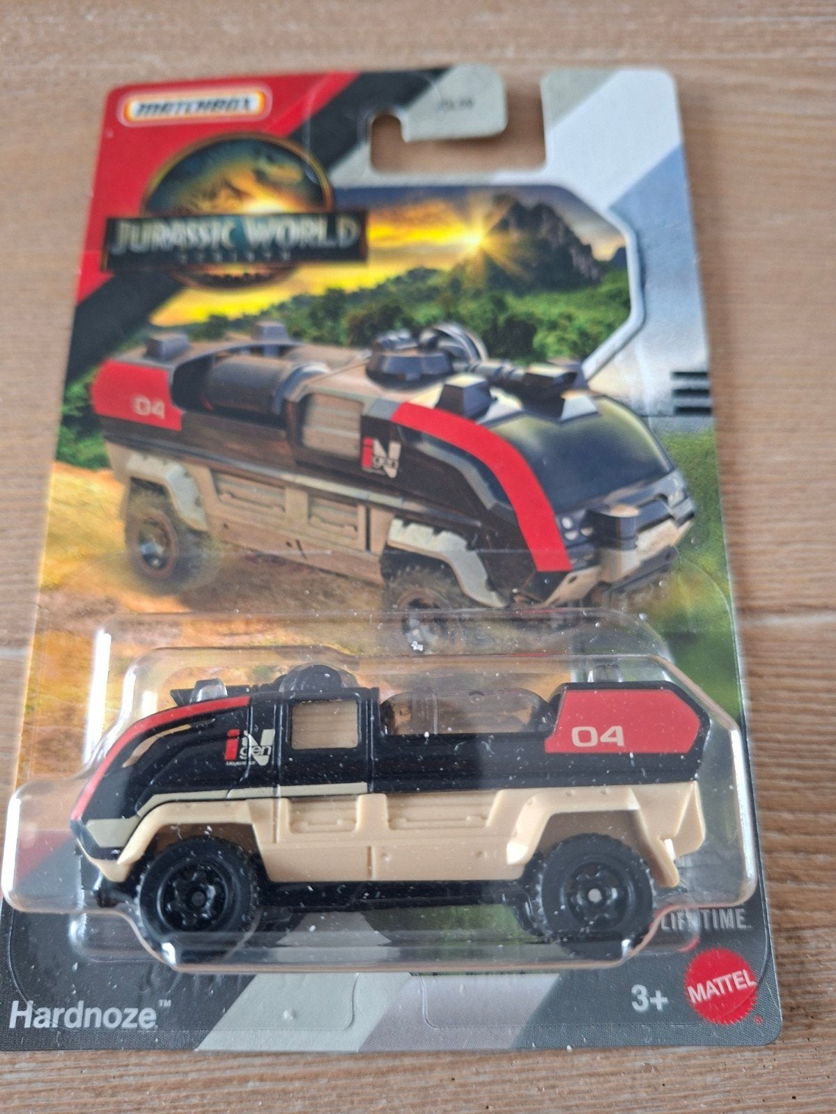 matchbox Jurassic World Hardnoze, Ophalen of Verzenden, Nieuw, Auto