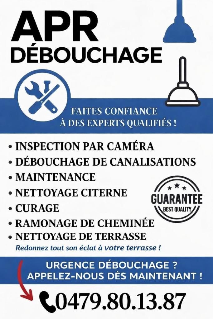 Debouchage, Doe-het-zelf en Bouw, Overige Doe-Het-Zelf en Bouw
