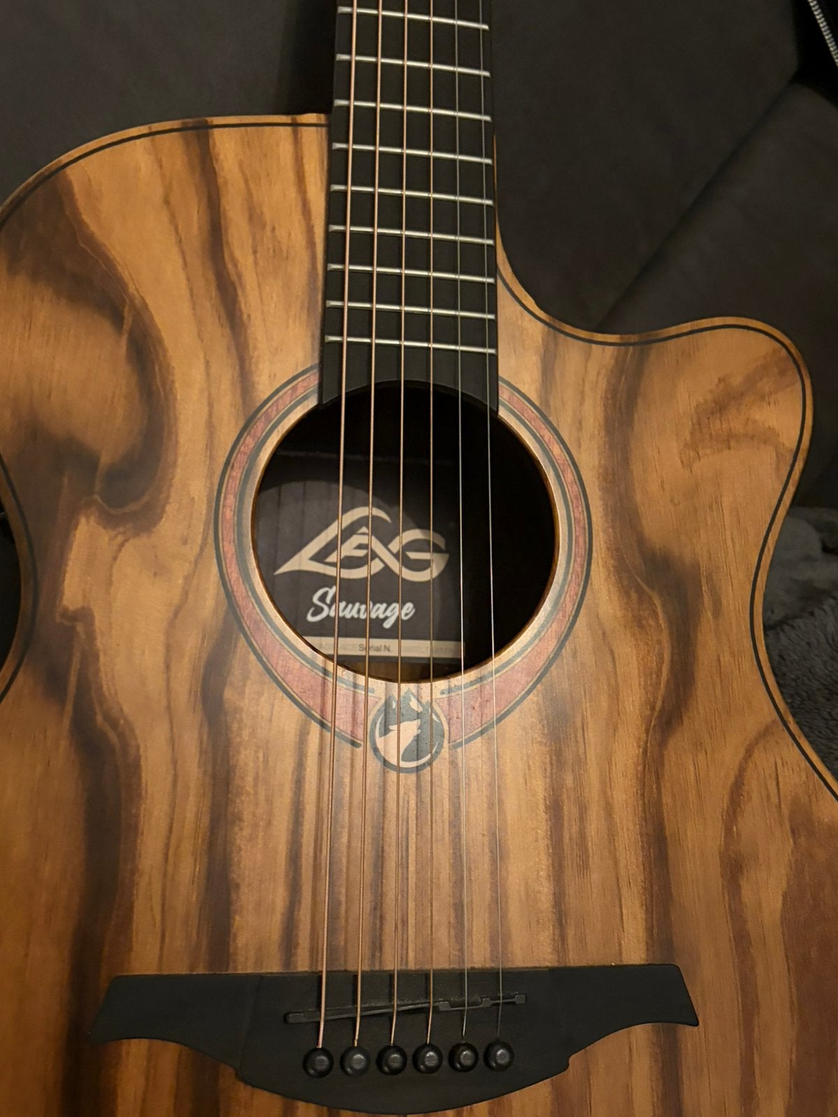 Semi-akoustische gitaar, Muziek en Instrumenten, Ophalen, Zo goed als nieuw