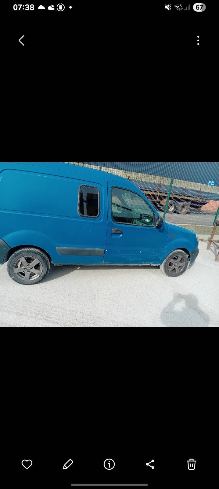 nisan kubistar  2005.1.5 dizel   600€, Offres d'emploi