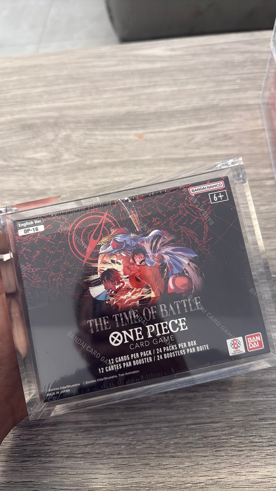One Piece OP16 - L'heure de la bataille, Enlèvement, Neuf, Booster box, Foil