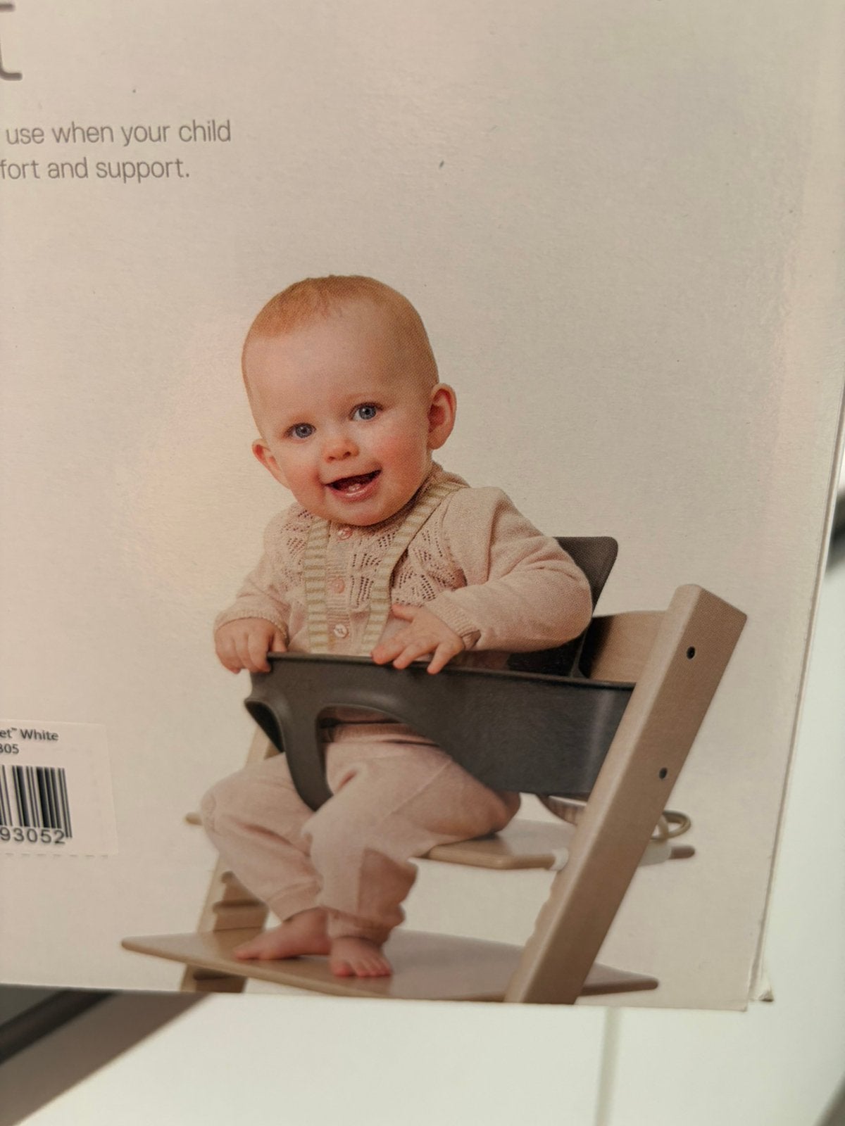 Tripp trapp baby set, Kinderen en Baby's, Wipstoeltjes, Ophalen of Verzenden, Zo goed als nieuw