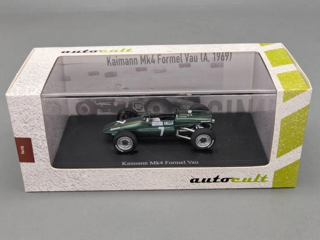 1:43 AutoCult 07012 Kaimann MK4 Formel VW #7 Niki Lauda 1969, Ophalen of Verzenden, Nieuw, Auto, Overige merken