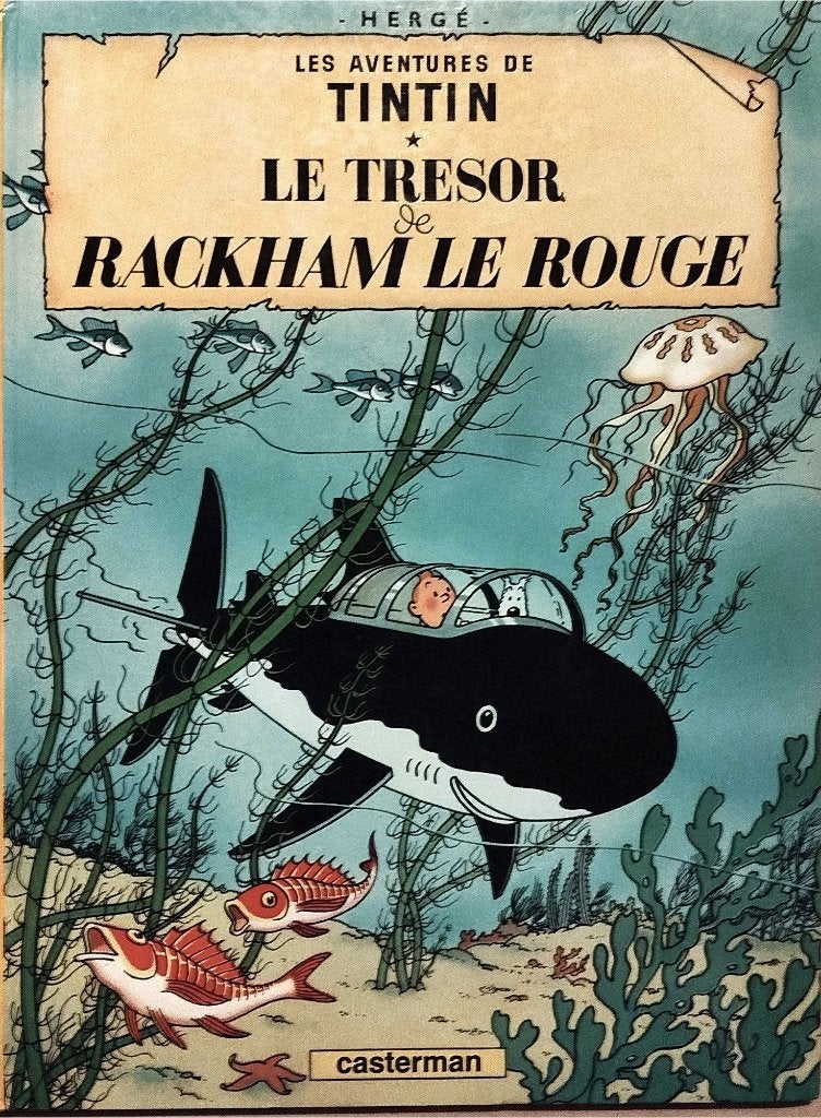 Tintin - Le trésor de Rackham le rouge, Livres, Enlèvement ou Envoi