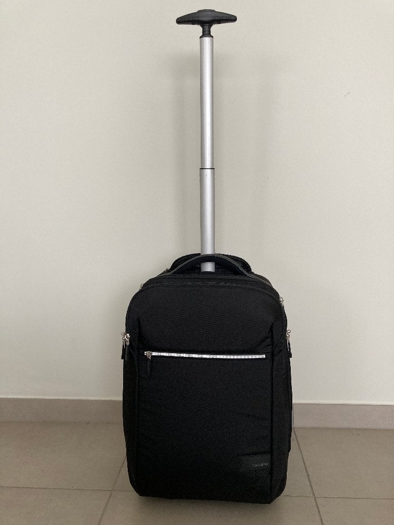 Samsonite Laptoptas op wielen, Computers en Software, Laptoptassen, Ophalen, 17 inch of meer, Zo goed als nieuw, Tabletvak