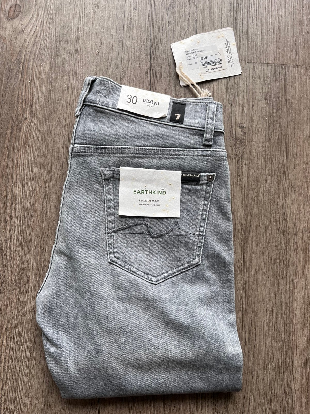 7 For All Mankind jeans size 30 type Paxtyn New, Vêtements | Hommes, Jeans, Enlèvement ou Envoi, Neuf, Gris, W32 (confection 46) ou plus petit