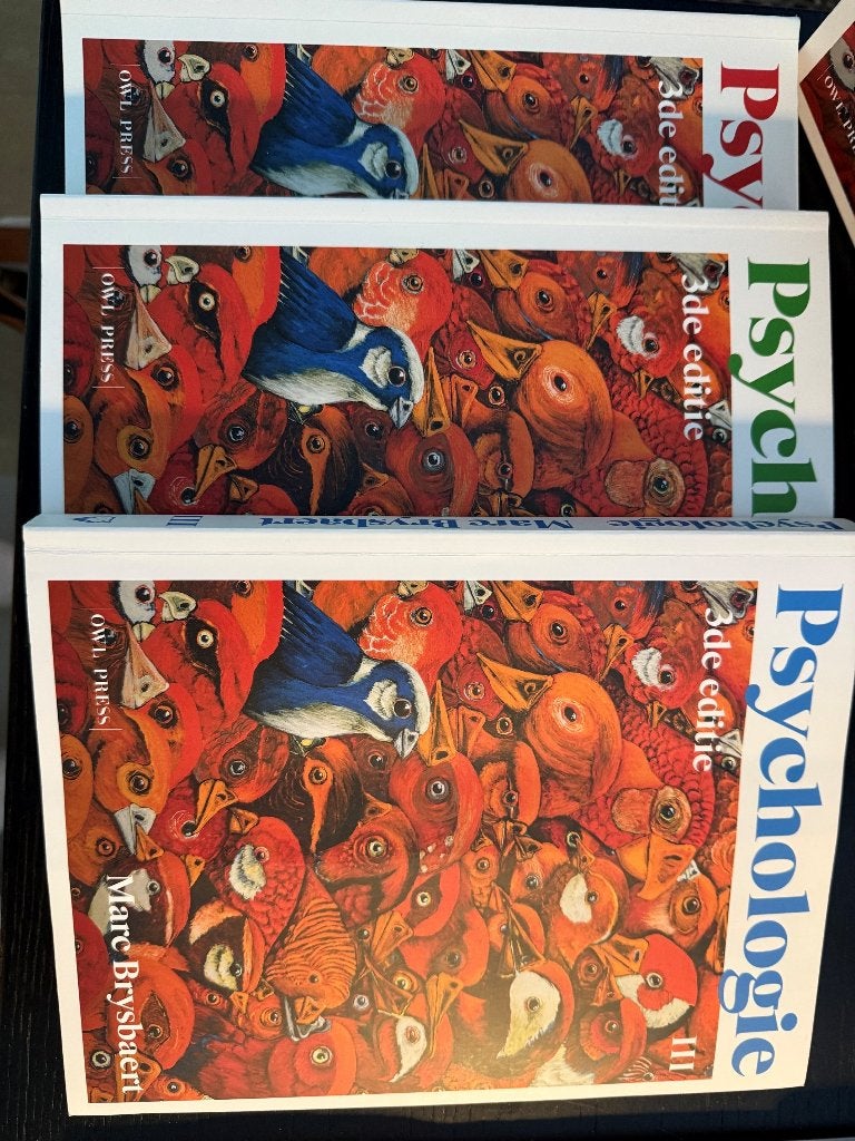 Psychologie - Vol 1-3 - Marc Brysbaert, Boeken, Ophalen of Verzenden, Nieuw, Marc Brysbaert