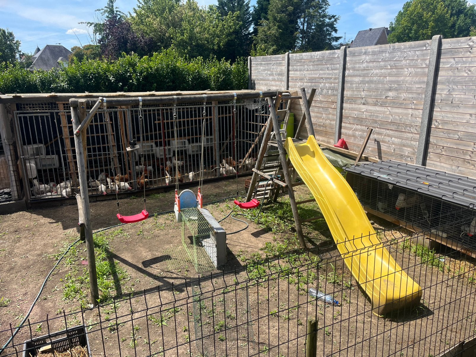 Balançoire et toboggan GRATUITS, Enfants & Bébés, Enlèvement, Comme neuf, Balançoire