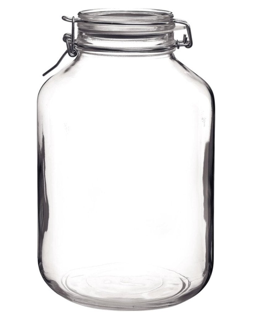 weckpot inmaakpot Bormioli 5 liter, Huis en Inrichting, Keuken | Potten en Pannen, Ophalen, Zo goed als nieuw, Glas, Pot, Bus of Blik