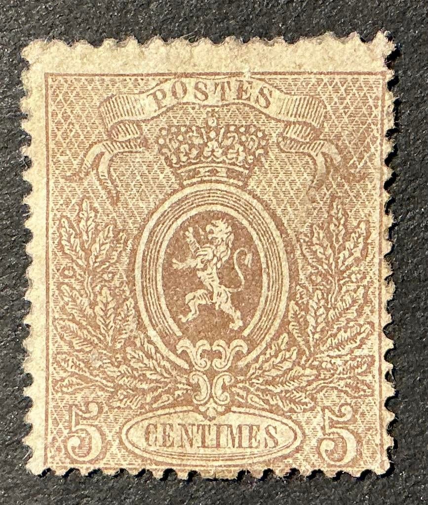 LOTVERKOOP 445. OBP: 25A. KLEINE LEEUW., Ophalen of Verzenden, Postfris