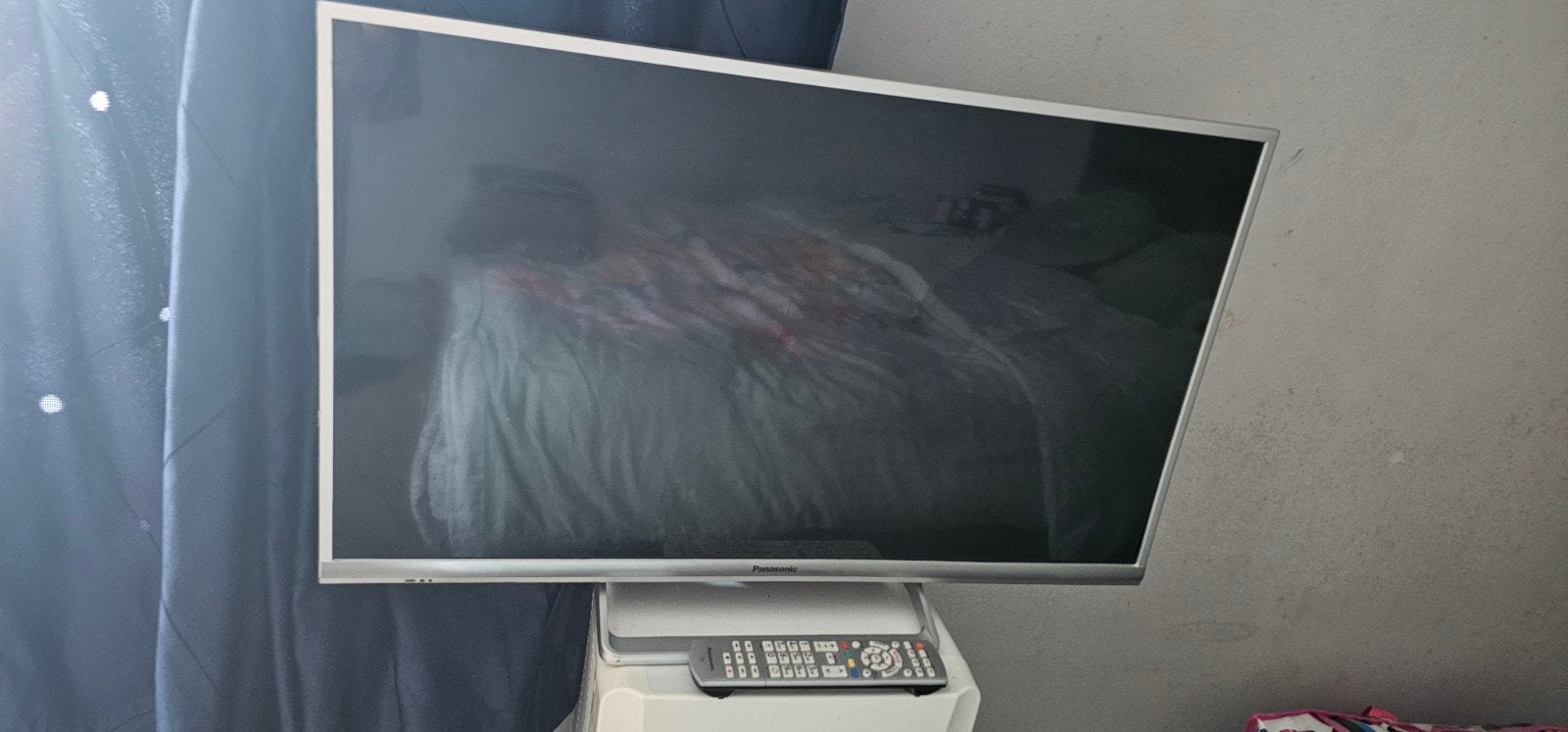 Panasonic TV 40 inch Wit + Afstandsbediening Topstaat, Audio, Tv en Foto, Ophalen, LED, Panasonic