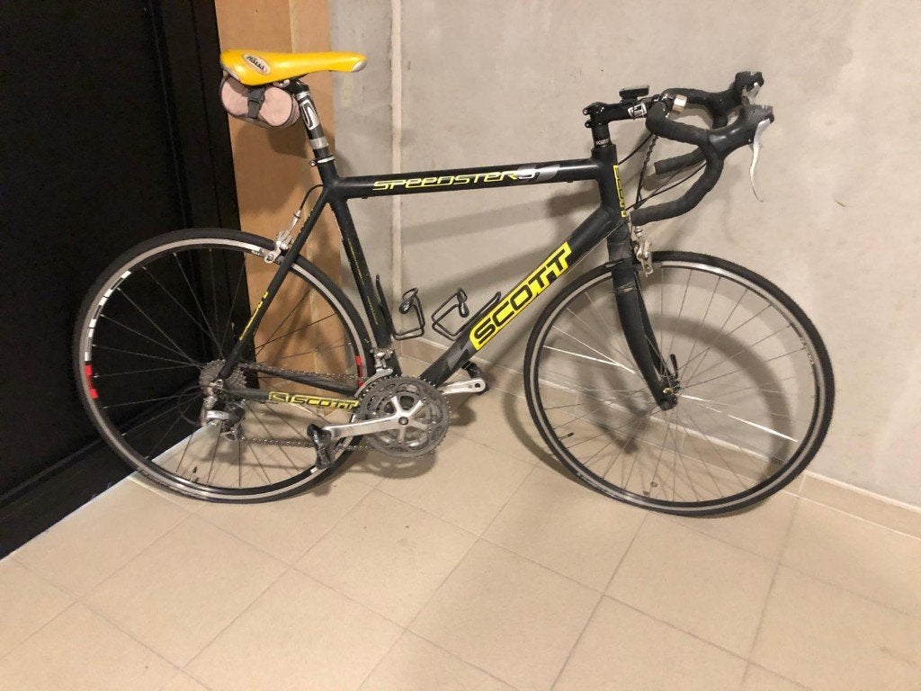 KOERSFIETS  Speedster S5  Scott 16 VERSNELLINGEN, 28 inch, Gebruikt, 15 tot 20 versnellingen, 53 tot 57 cm