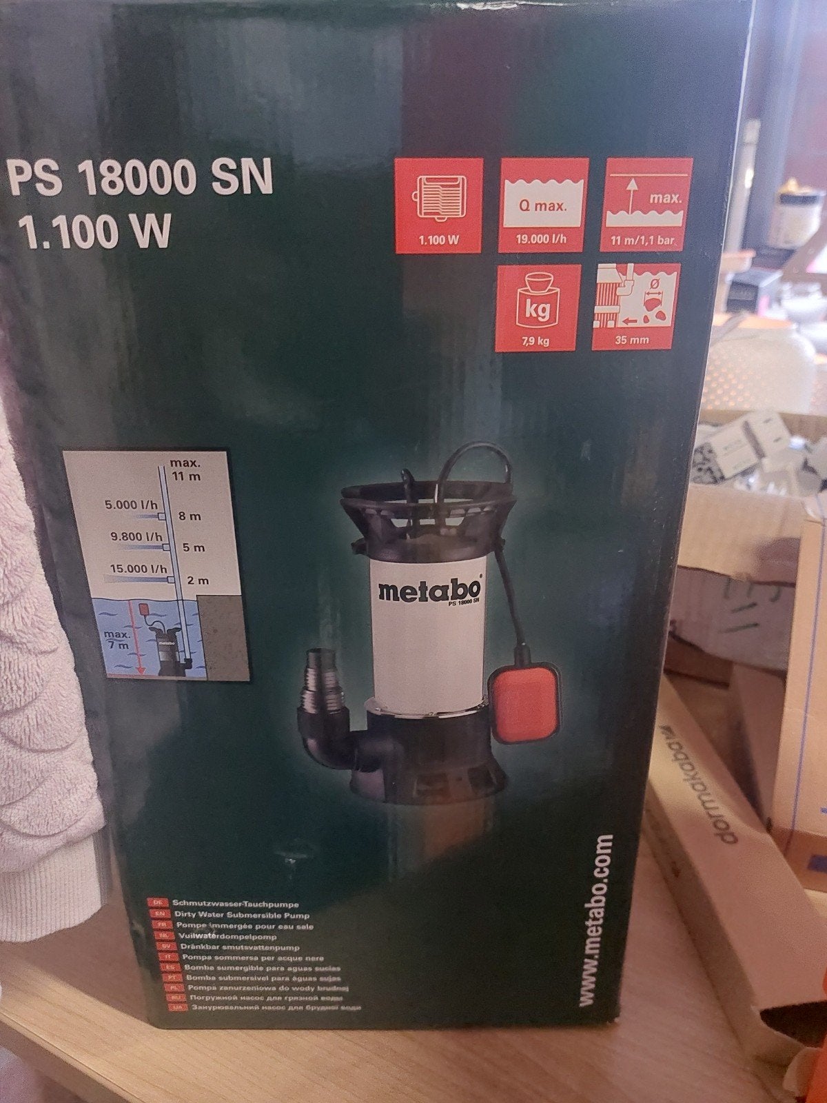 Metabo PS 18000 SN, Enlèvement, Neuf