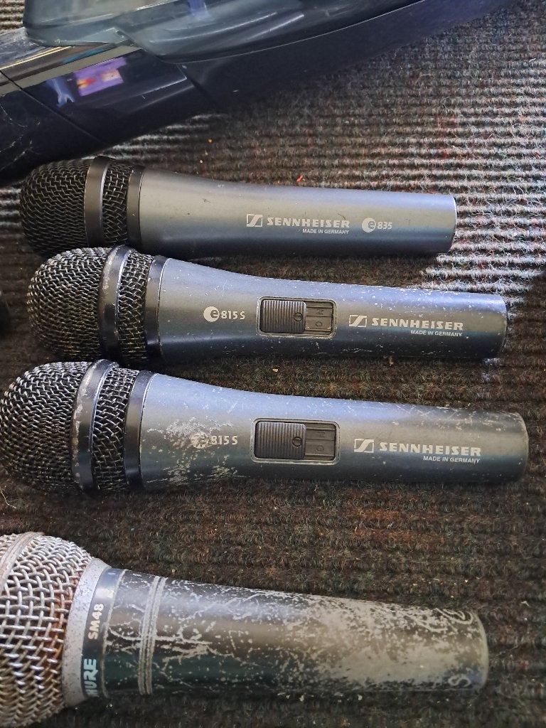 Micro schenheizer shure flightcase, Musique & Instruments, Microphones, Enlèvement, Comme neuf