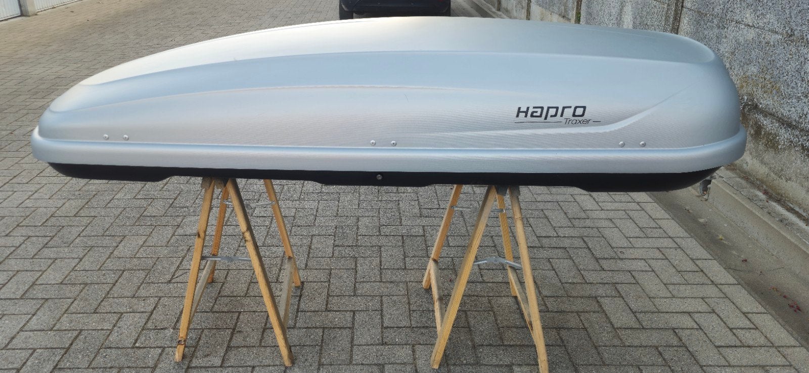 dakkoffer hapro traxer 8.6, Ophalen