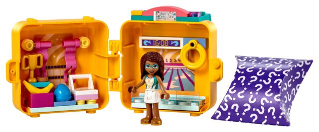 Lego Friends Cube 41671 - Andrea's Swimming Cube, Gebruikt, Compleet, Lego, Friends