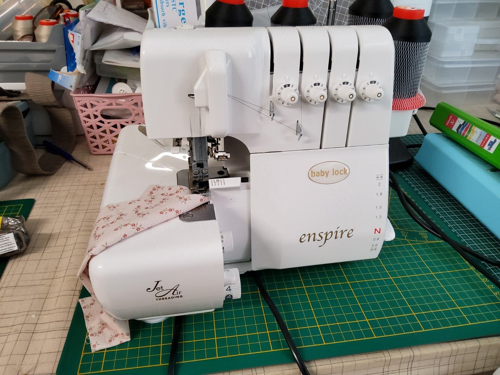 baby lock, Ophalen, Zo goed als nieuw