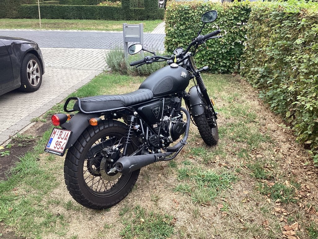 Archive scrambler 125cc, Ophalen, 1 cilinder, 11 kW of minder