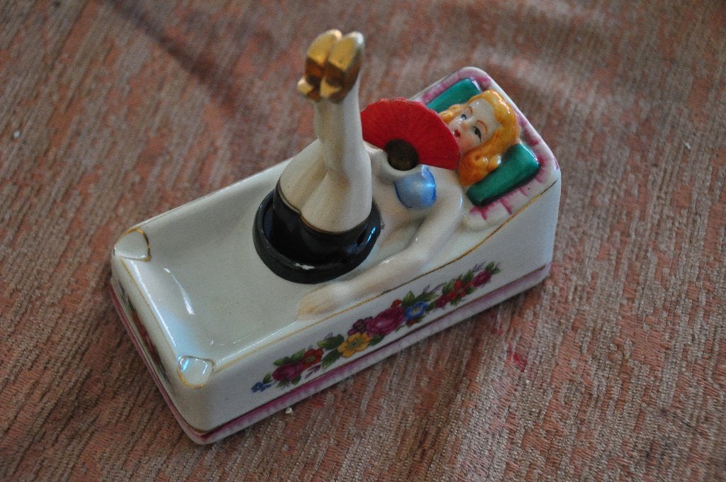 Art Deco - Asbak - figurine, Antiek en Kunst, Ophalen of Verzenden