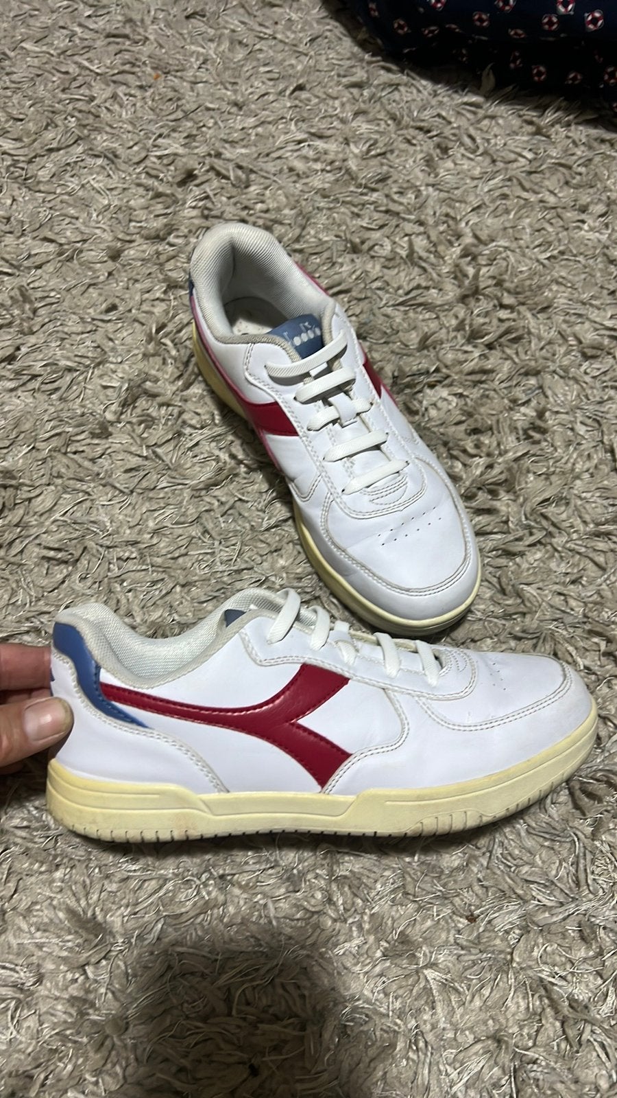 Diadora Step P WN Sneakers Wit • Maat 37, Enlèvement ou Envoi, Sneakers et Baskets, Comme neuf, Blanc