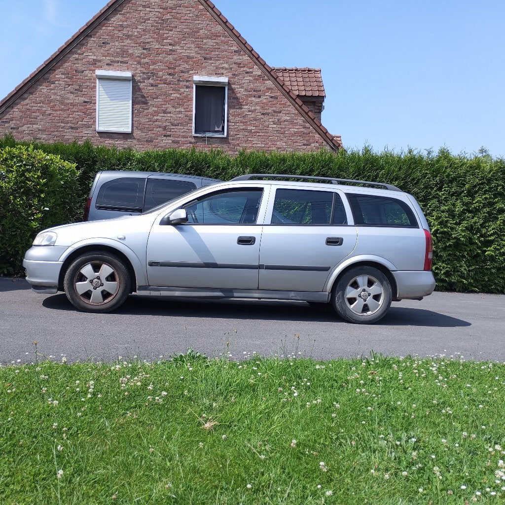 Opel Astra G. Break. 2003. Contrôle technique OK., Autos, Opel, Euro 2, Argent ou Gris, Achat, Boîte manuelle