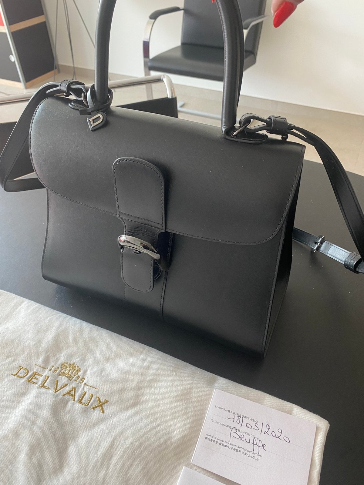 DELVAUX, Handtassen en Accessoires, Tassen | Reistassen en Weekendtassen, Ophalen, Zo goed als nieuw