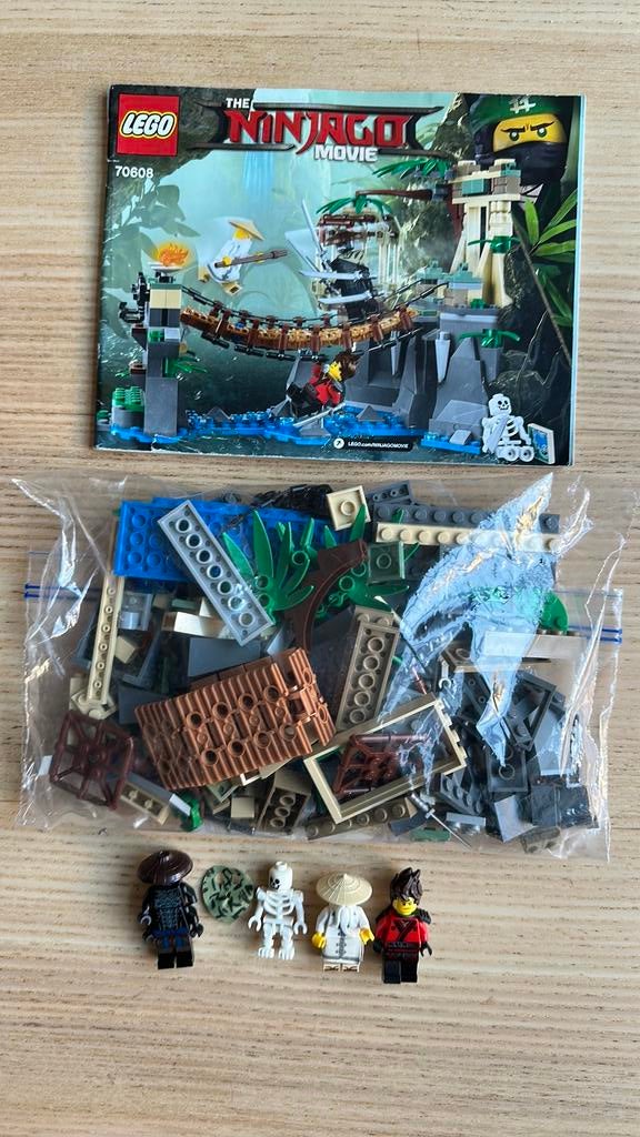 Lego Ninjago 70608, watervallen, compleet, Ophalen of Verzenden, Gebruikt, Complete set, Lego