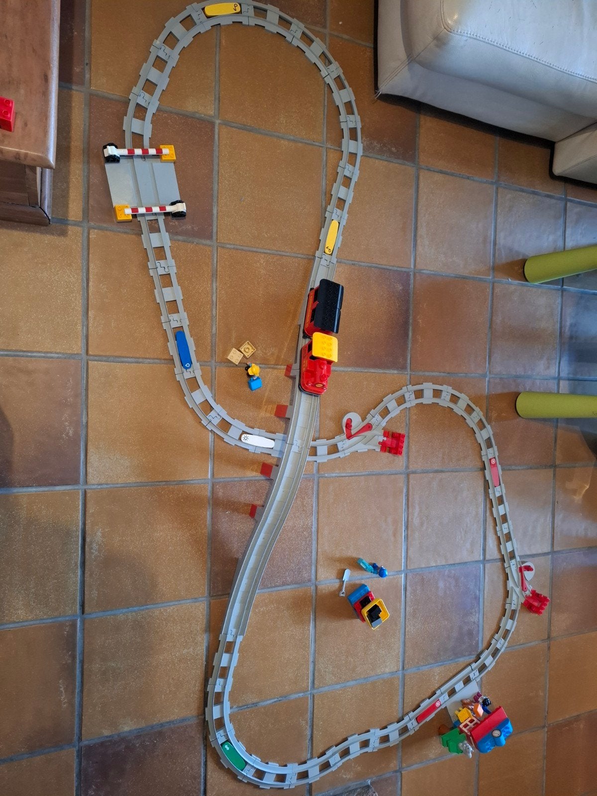 duplo trein, Enlèvement, Duplo