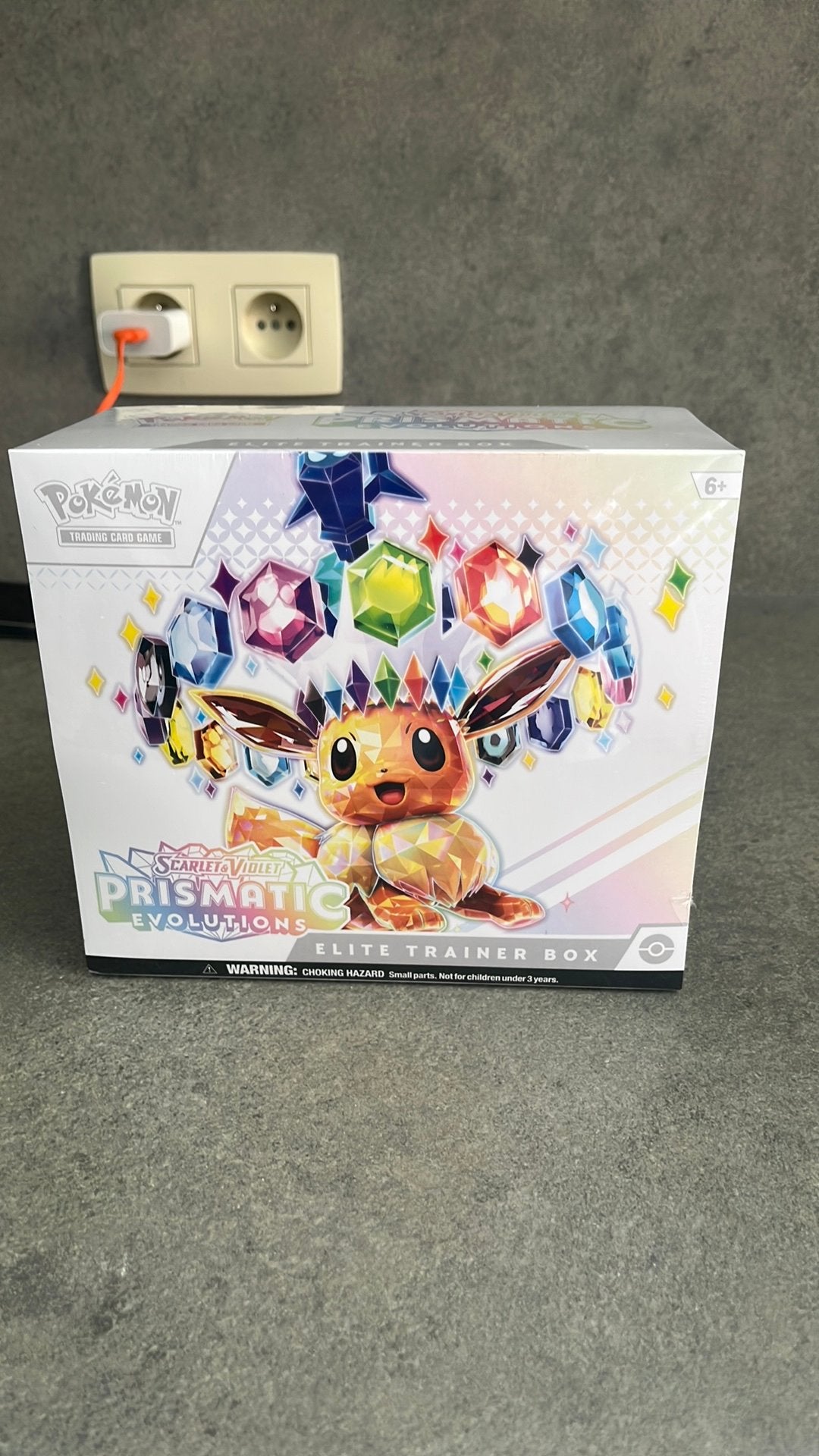 Prismatic Evolutions ETB, Ophalen, Zo goed als nieuw
