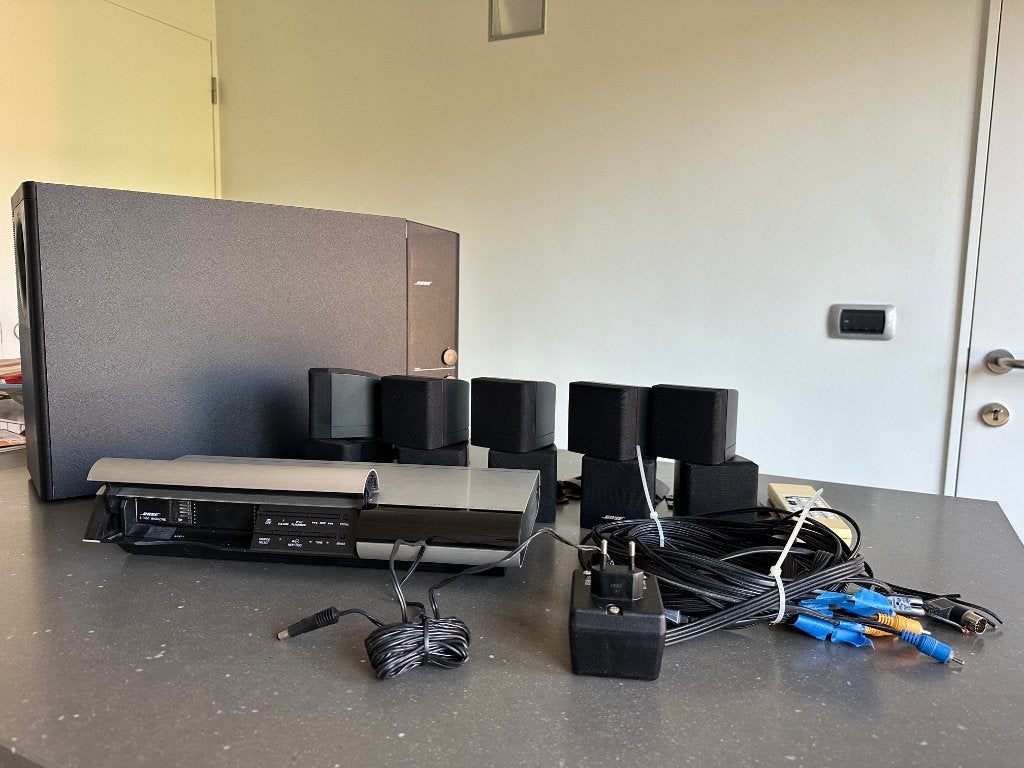 Bose Lifstyle installatie, TV, Hi-fi & Vidéo, Chaîne Hi-fi, Enlèvement, Utilisé, Haut-parleurs, Autres marques