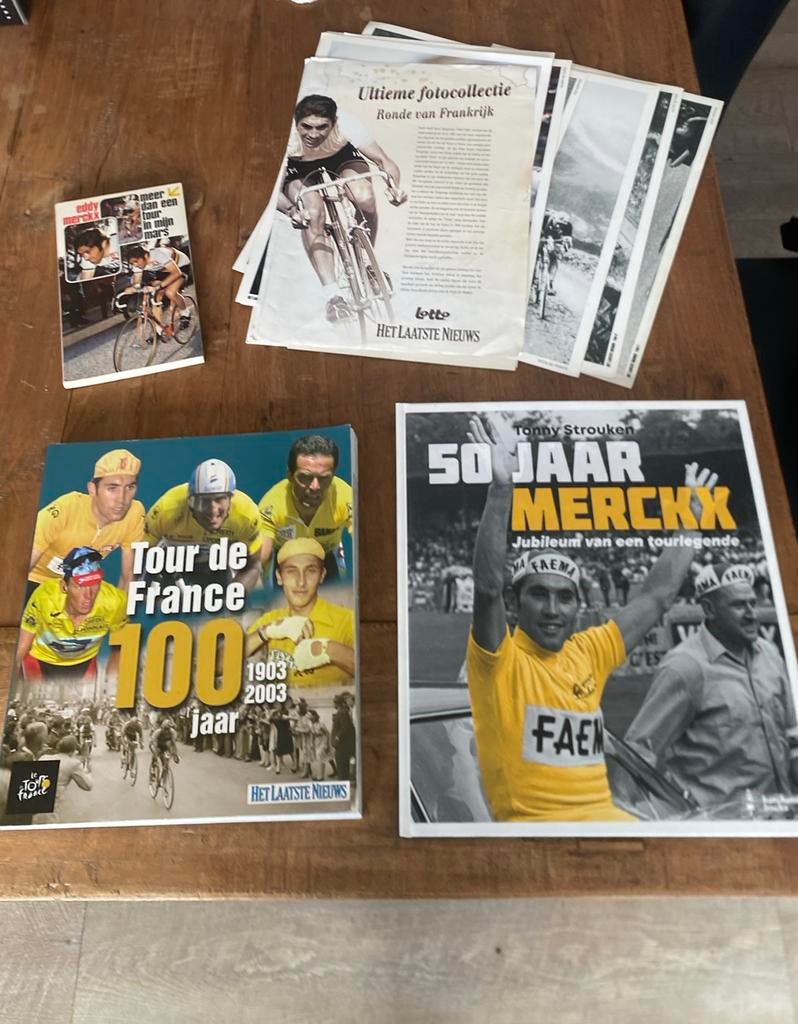 50 jaar Merckx: Jubileum van een Tourlegende, Boeken, Ophalen of Verzenden, Tonny Strouken