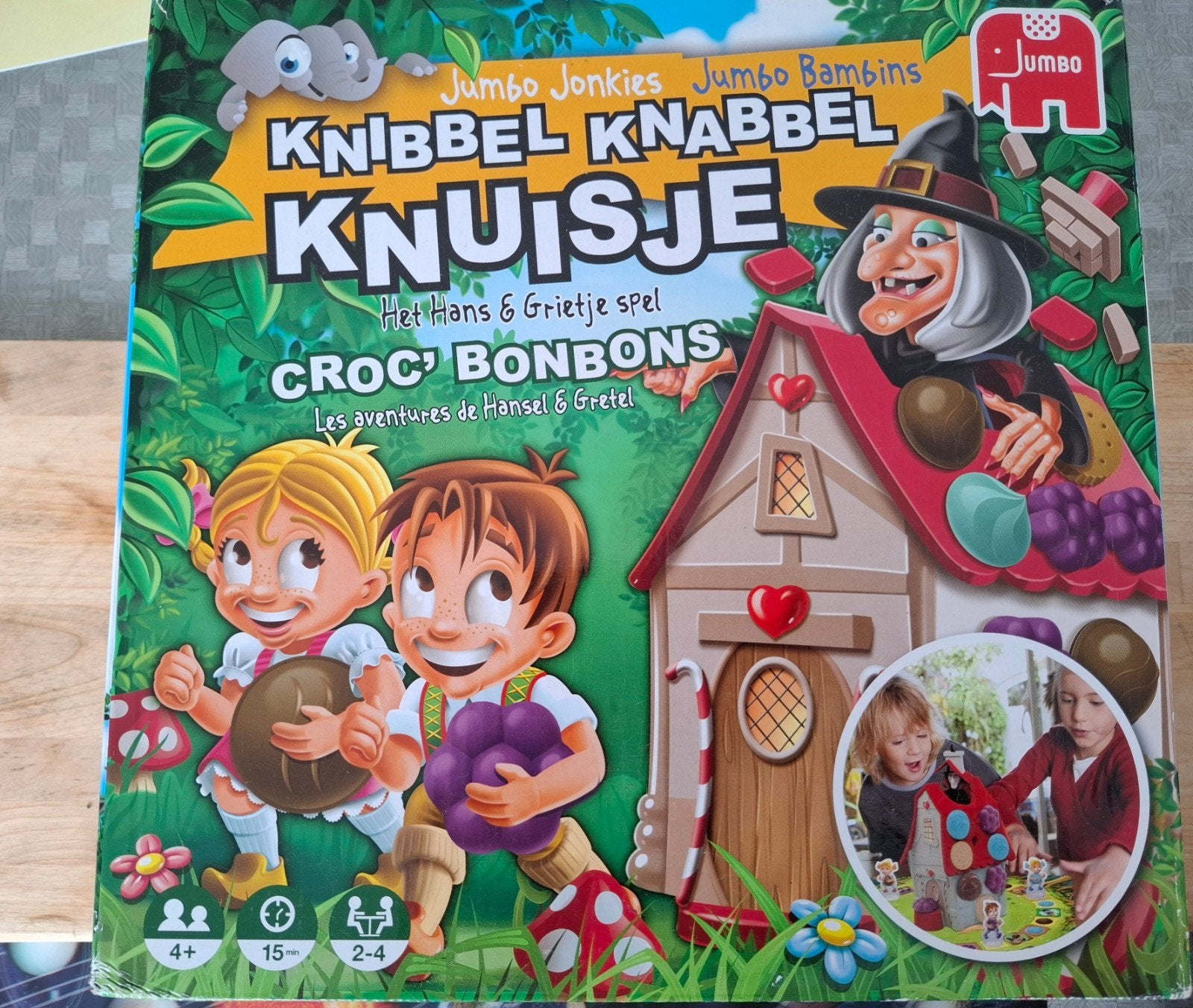 Gezelschapsspel Knibbel knabbel knuisje, Ophalen of Verzenden
